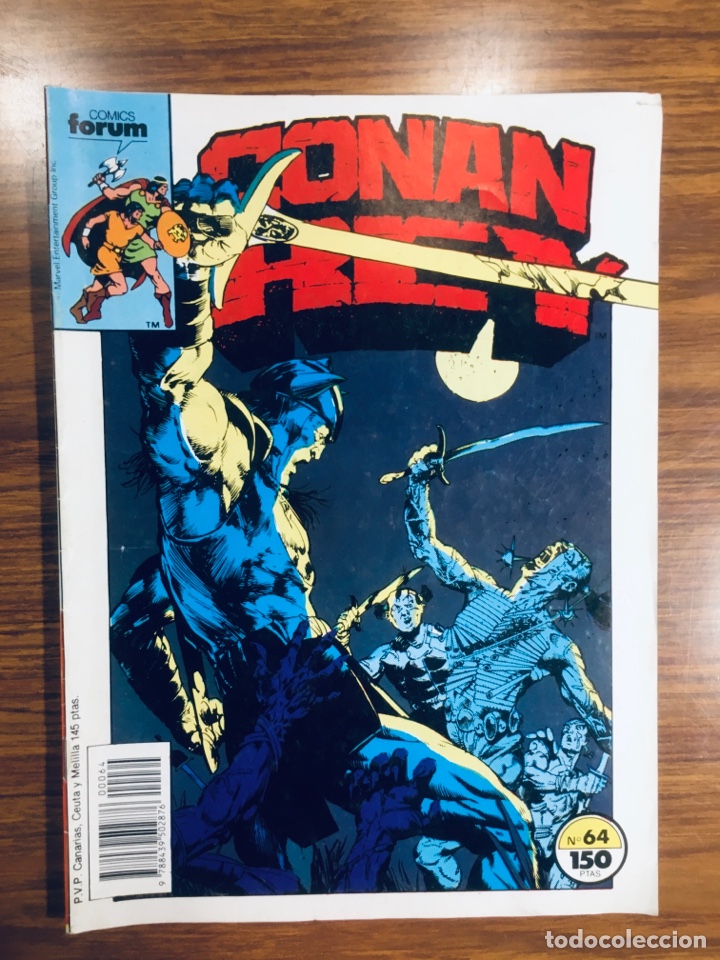 C&oacute;mics: LOTE 8 N&Uacute;MEROS. CONAN. FORUM COMICS. - Foto 3
