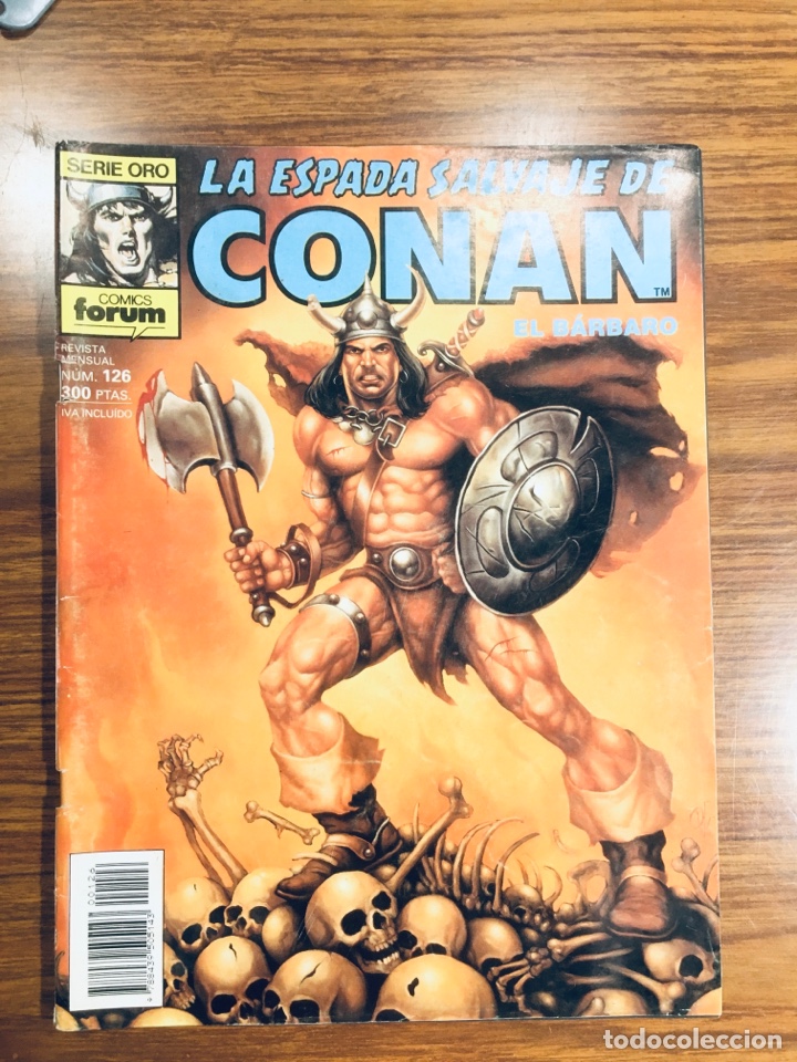 C&oacute;mics: LOTE 8 N&Uacute;MEROS. CONAN. FORUM COMICS. - Foto 4