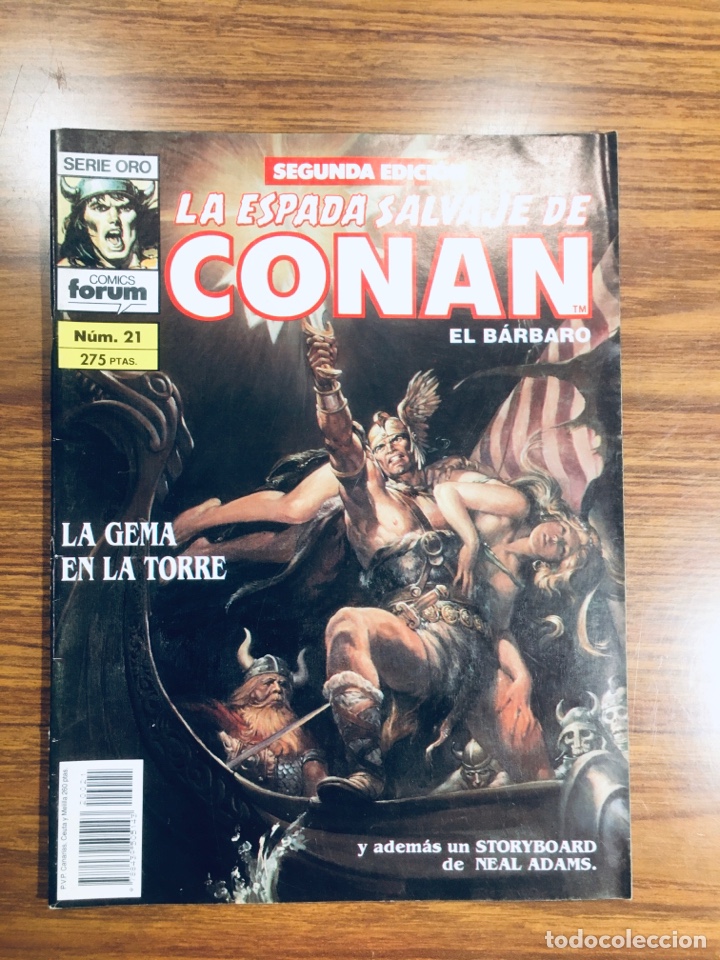 C&oacute;mics: LOTE 8 N&Uacute;MEROS. CONAN. FORUM COMICS. - Foto 5