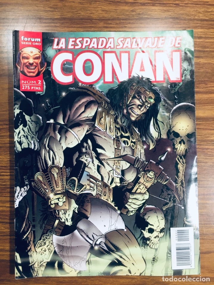 C&oacute;mics: LOTE 8 N&Uacute;MEROS. CONAN. FORUM COMICS. - Foto 7