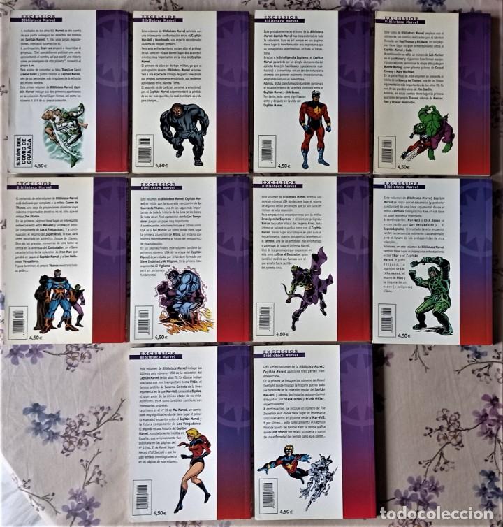 C&oacute;mics: COLECCION COMPLETA BIBLIOTECA MARVEL: CAPITAN MARVEL. 10 TOMOS - Foto 2