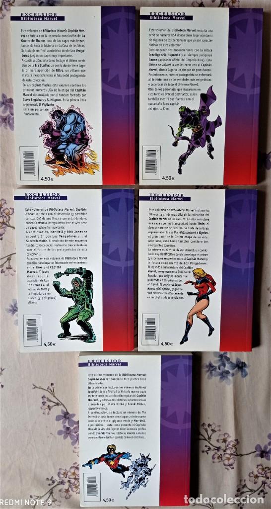 C&oacute;mics: COLECCION COMPLETA BIBLIOTECA MARVEL: CAPITAN MARVEL. 10 TOMOS - Foto 7