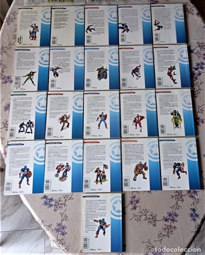 C&oacute;mics: COLECCION COMPLETA BIBLIOTECA MARVEL: CAPITAN AMERICA. 20 TOMOS - Foto 2