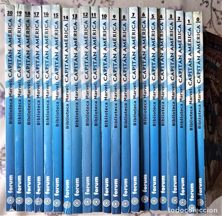 C&oacute;mics: COLECCION COMPLETA BIBLIOTECA MARVEL: CAPITAN AMERICA. 20 TOMOS - Foto 3