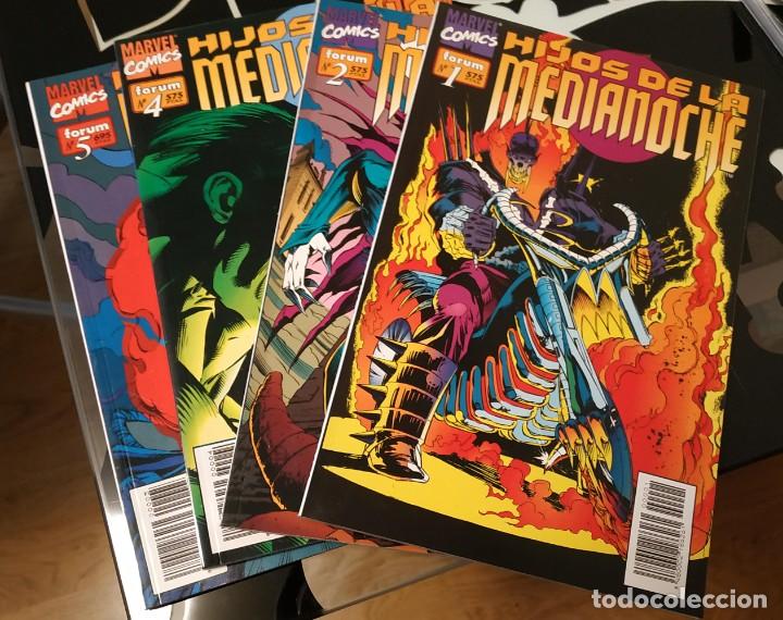 C&oacute;mics: LOTE 4 COMICS FORUM LOS HIJOS DE LA MEDIANOCHE IMPECABLES - Foto 1