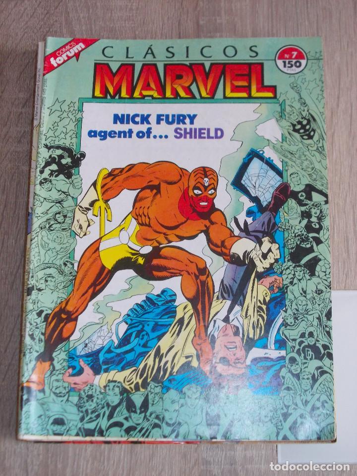 C&oacute;mics: Clasicos Marvel n&ordm; 7. Nick Fury agente de Shield. Forum - Foto 1