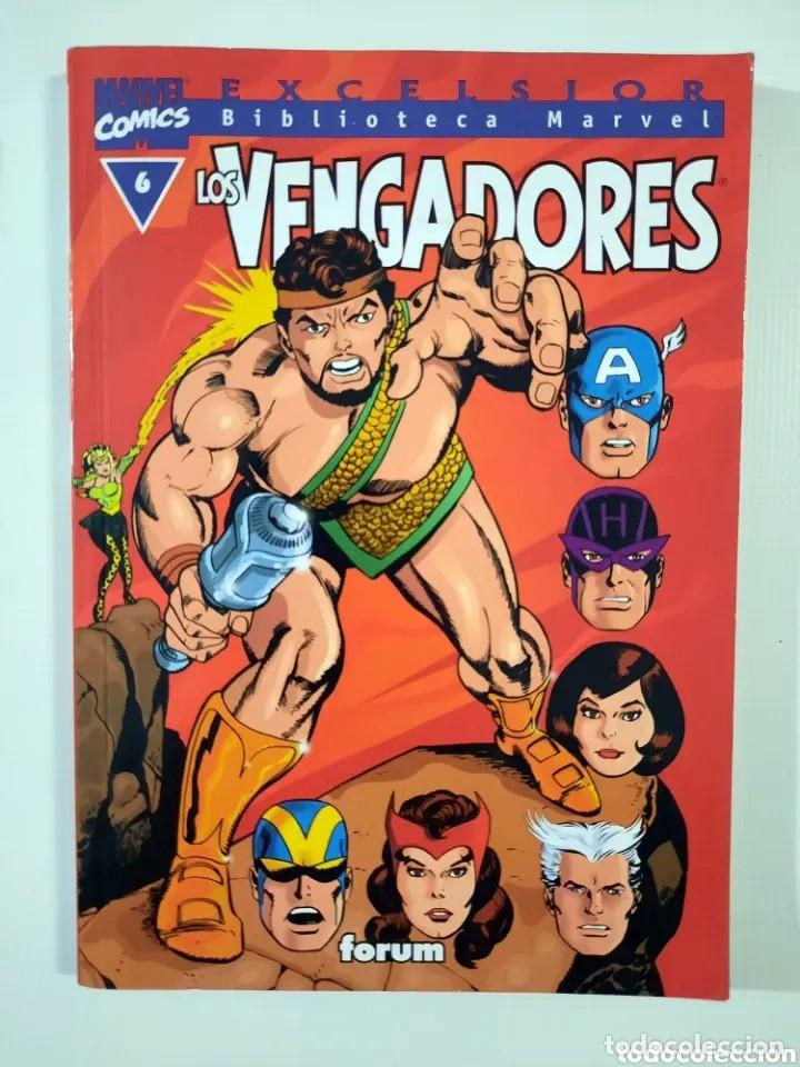 BIBLIOTECA MARVEL VENGADORES 6 - TOMOS MARVEL FORUM (Tebeos y Comics - Forum - Vengadores)