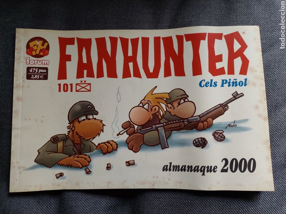 C&oacute;mics: Fanhunter Almanaque 2000. Cels Pi&ntilde;ol. 52 p&aacute;ginas - Foto 1