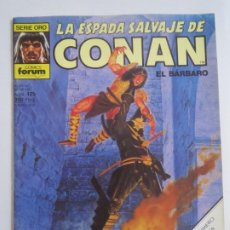 Cómics: LA ESPADA SALVAJE DE CONAN EL BARBARO SERIE ORO 125 FORUM 1992. Lote 302423093