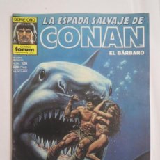 Cómics: LA ESPADA SALVAJE DE CONAN EL BARBARO SERIE ORO 128 FORUM 1992. Lote 302423388