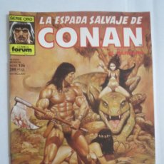 Cómics: LA ESPADA SALVAJE DE CONAN EL BARBARO SERIE ORO 135 FORUM 1993. Lote 302424433