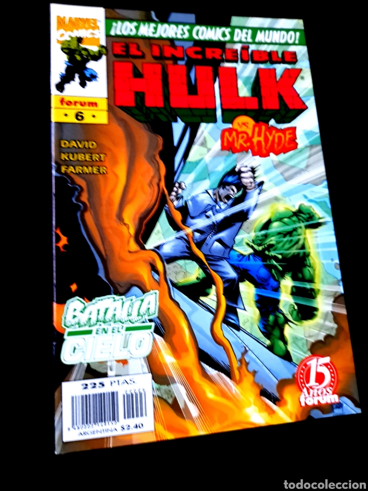 C&oacute;mics: EXCELENTE ESTADO HULK 6 VOL III COMICS FORUM - Foto 1