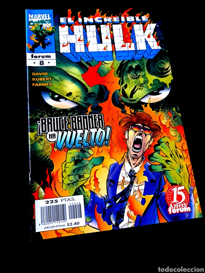 C&oacute;mics: EXCELENTE ESTADO HULK 8 VOL III COMICS FORUM - Foto 1