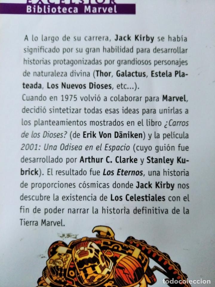 C&oacute;mics: LOS ETERNOS TOMO N&ordm; 1 BIBLIOTECA MARVEL. - Foto 2