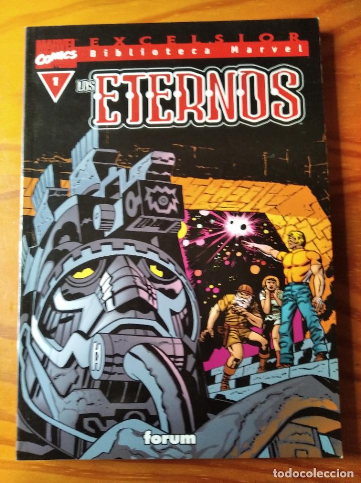 C&oacute;mics: LOS ETERNOS TOMO N&ordm; 1 BIBLIOTECA MARVEL. - Foto 1