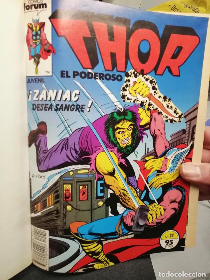 C&oacute;mics: THOR VOL. 1 / N&Uacute;MEROS 11 A 49 EN 4 TOMOS / FORUM 1983 - Foto 2