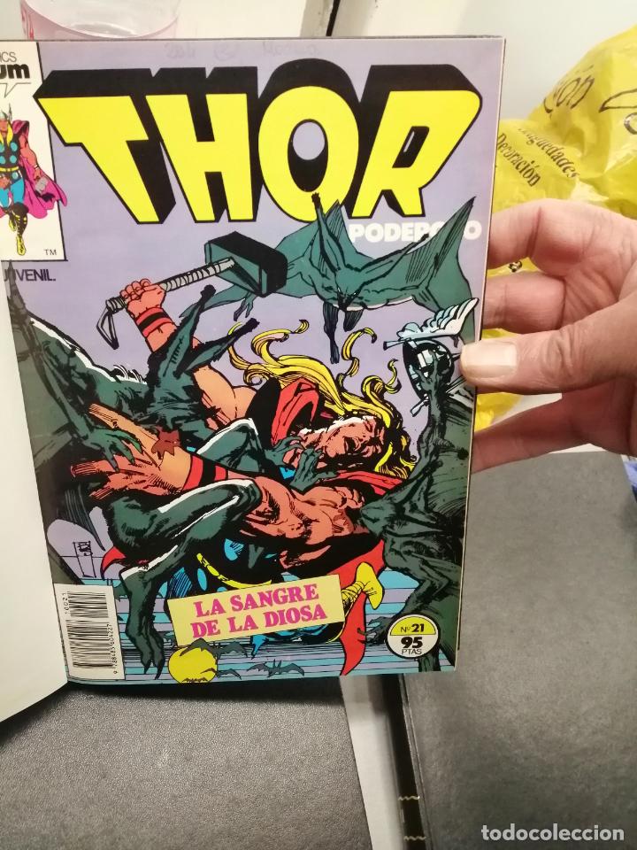 C&oacute;mics: THOR VOL. 1 / N&Uacute;MEROS 11 A 49 EN 4 TOMOS / FORUM 1983 - Foto 3