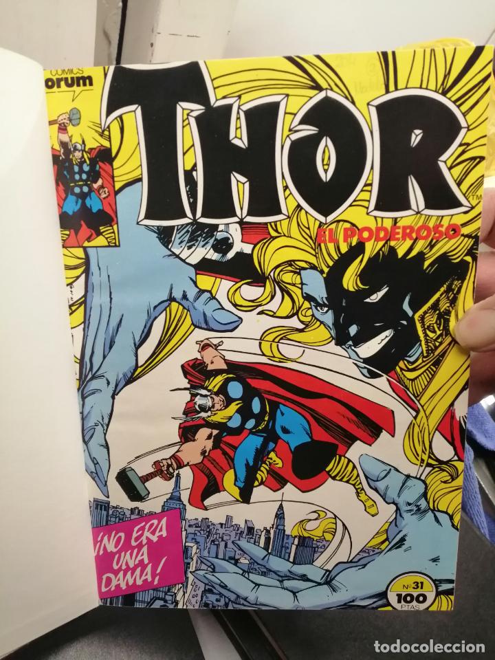 C&oacute;mics: THOR VOL. 1 / N&Uacute;MEROS 11 A 49 EN 4 TOMOS / FORUM 1983 - Foto 4