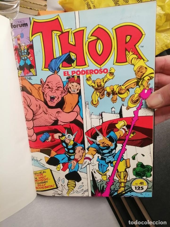 C&oacute;mics: THOR VOL. 1 / N&Uacute;MEROS 11 A 49 EN 4 TOMOS / FORUM 1983 - Foto 5