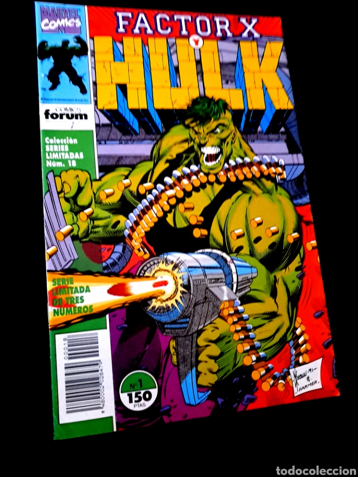 C&oacute;mics: EXCELENTE ESTADO SERIE LIMITADA 18 FACTOR X Y HULK 1 COMICS FORUM - Foto 1