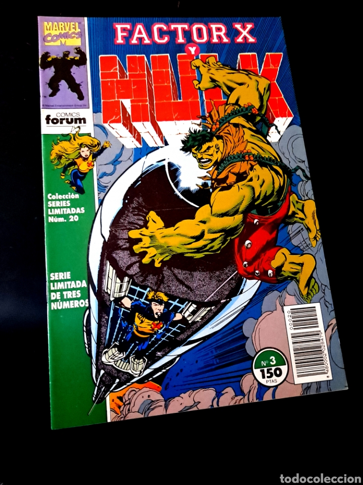 C&oacute;mics: EXCELENTE ESTADO SERIE LIMITADA 20 FACTOR X Y HULK 3 COMICS FORUM - Foto 1