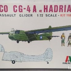 Cómics: WACO CG-4 A ”HADRIAN” U. S. ASSAULT GLIDER 1/72 ITALAEREI. NUEVO, BOLSA SIN ABRIR.. Lote 303024953