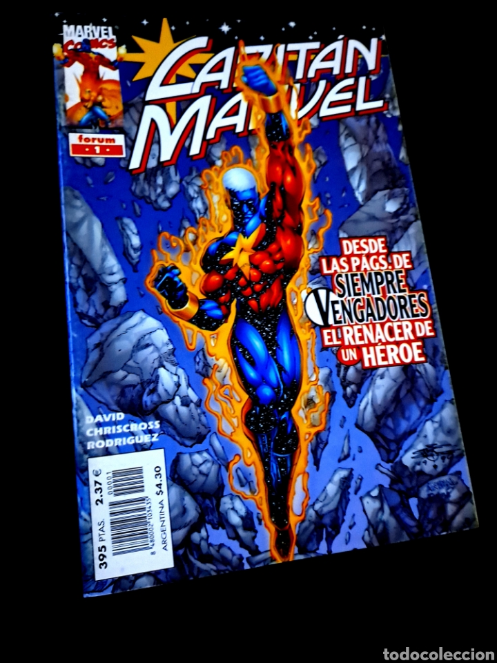C&oacute;mics: CASI EXCELENTE ESTADO CAPITAN MARVEL 1 COMICS FORUM - Foto 1
