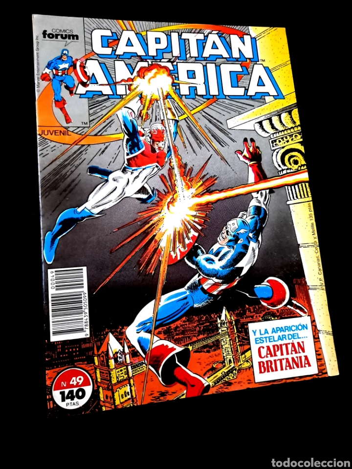 C&oacute;mics: EXCELENTE ESTADO CAPITAN AMERICA 48 MARVEL COMICS FORUM - Foto 1