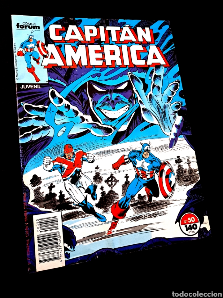 C&oacute;mics: EXCELENTE ESTADO CAPITAN AMERICA 50 MARVEL COMICS FORUM - Foto 1