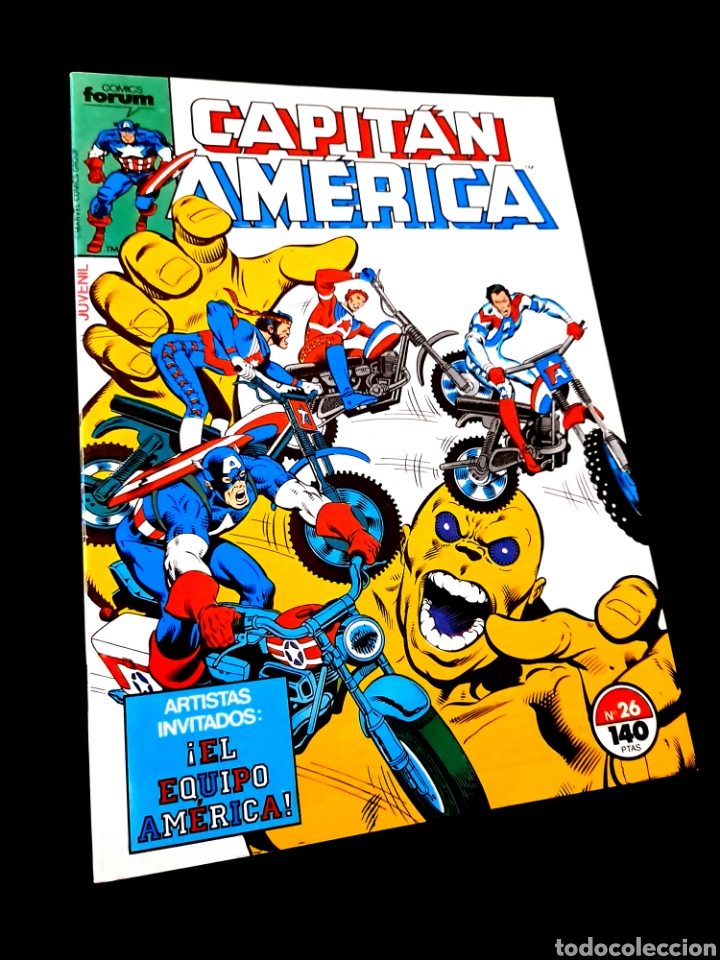 C&oacute;mics: EXCELENTE ESTADO CAPITAN AMERICA 26 MARVEL COMICS FORUM - Foto 1