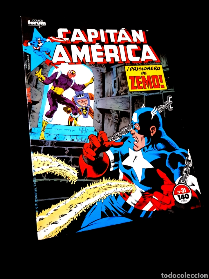 C&oacute;mics: EXCELENTE ESTADO CAPITAN AMERICA 31 MARVEL COMICS FORUM - Foto 1