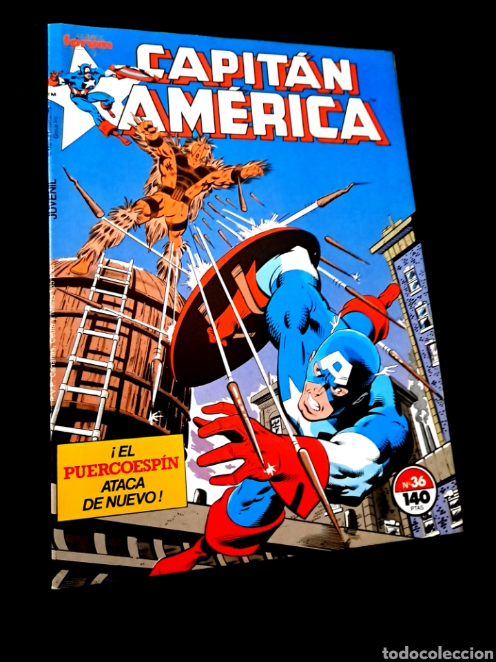 C&oacute;mics: EXCELENTE ESTADO CAPITAN AMERICA 36 MARVEL COMICS FORUM - Foto 1
