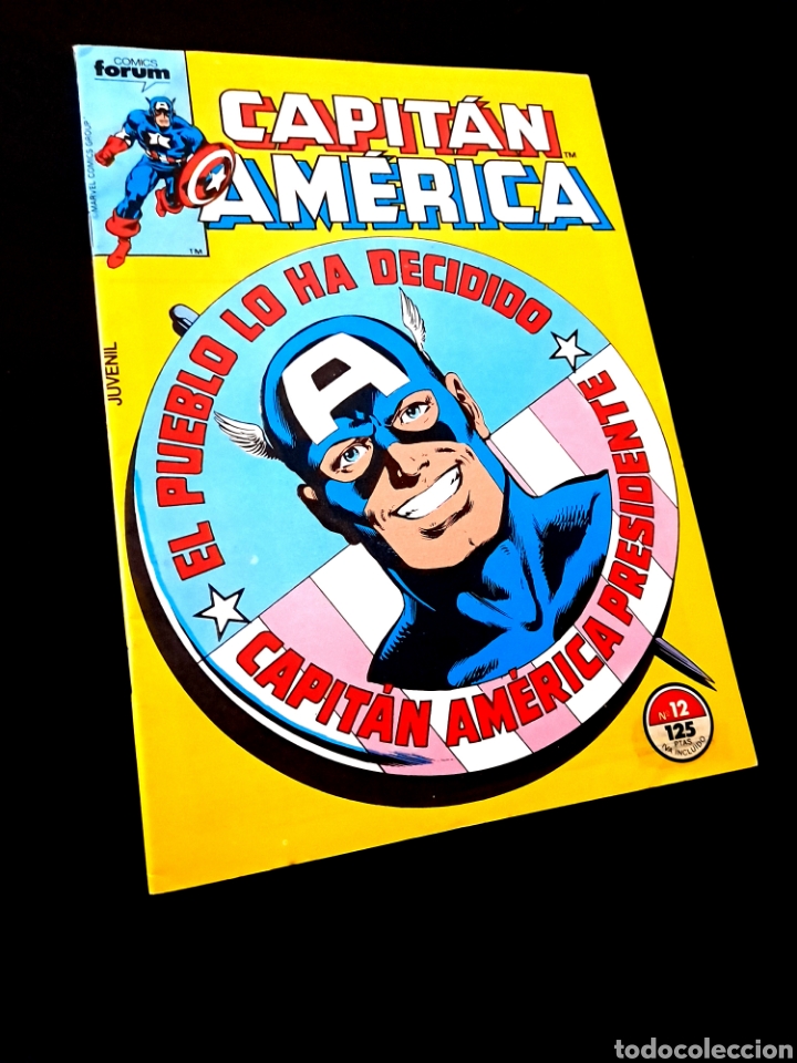 C&oacute;mics: EXCELENTE ESTADO CAPITAN AMERICA 12 MARVEL COMICS FORUM - Foto 1