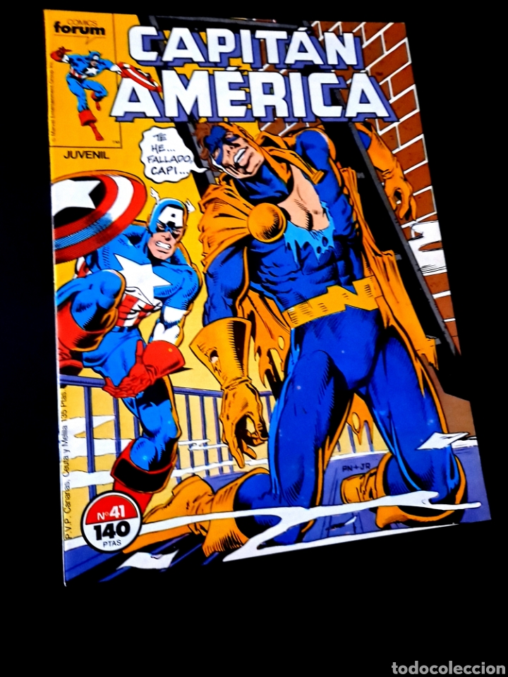 C&oacute;mics: EXCELENTE ESTADO CAPITAN AMERICA 41 MARVEL COMICS FORUM - Foto 1
