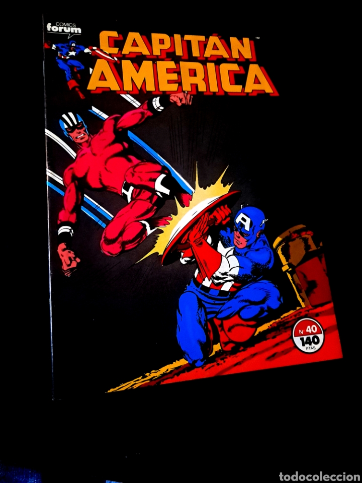 C&oacute;mics: EXCELENTE ESTADO CAPITAN AMERICA 40 MARVEL COMICS FORUM - Foto 1