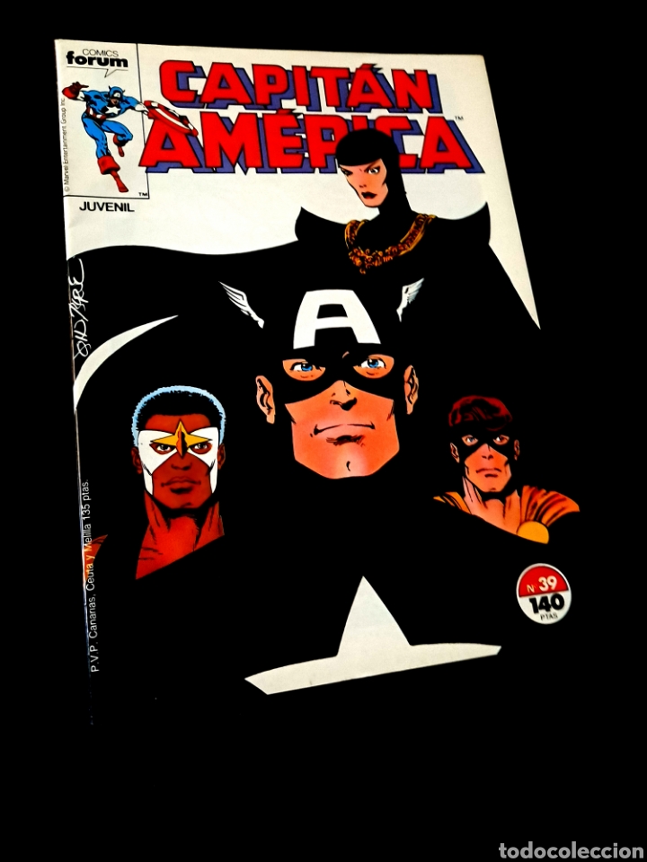 C&oacute;mics: EXCELENTE ESTADO CAPITAN AMERICA 39 MARVEL COMICS FORUM - Foto 1