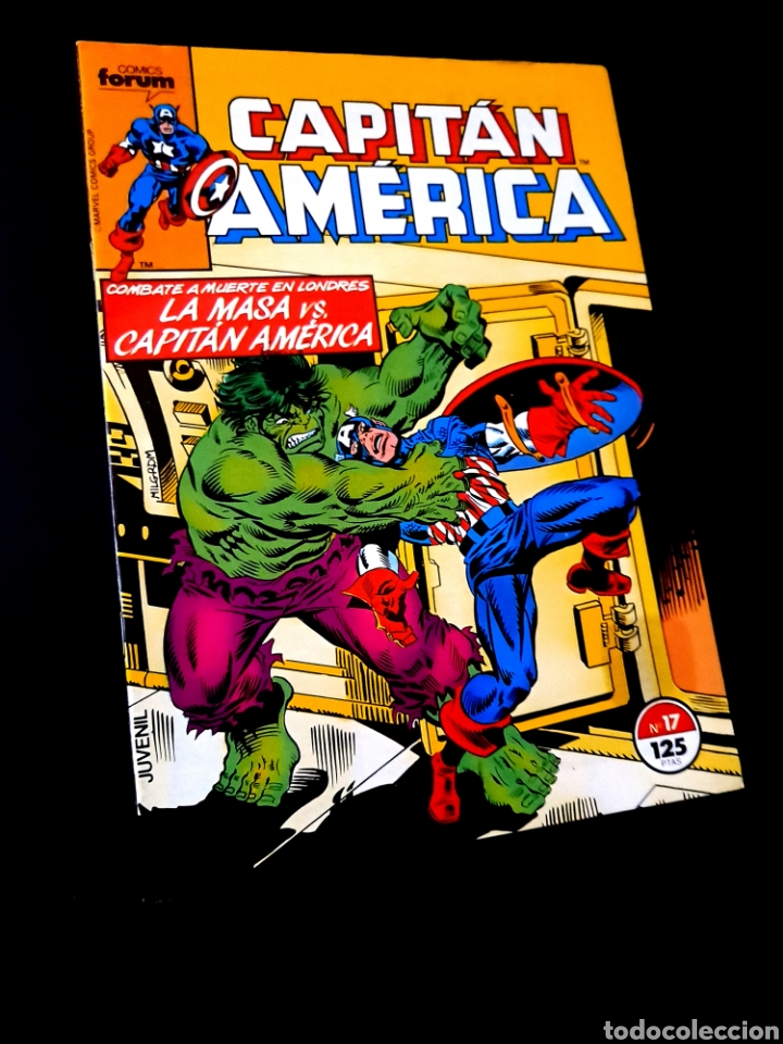 C&oacute;mics: EXCELENTE ESTADO CAPITAN AMERICA 17 MARVEL COMICS FORUM - Foto 1