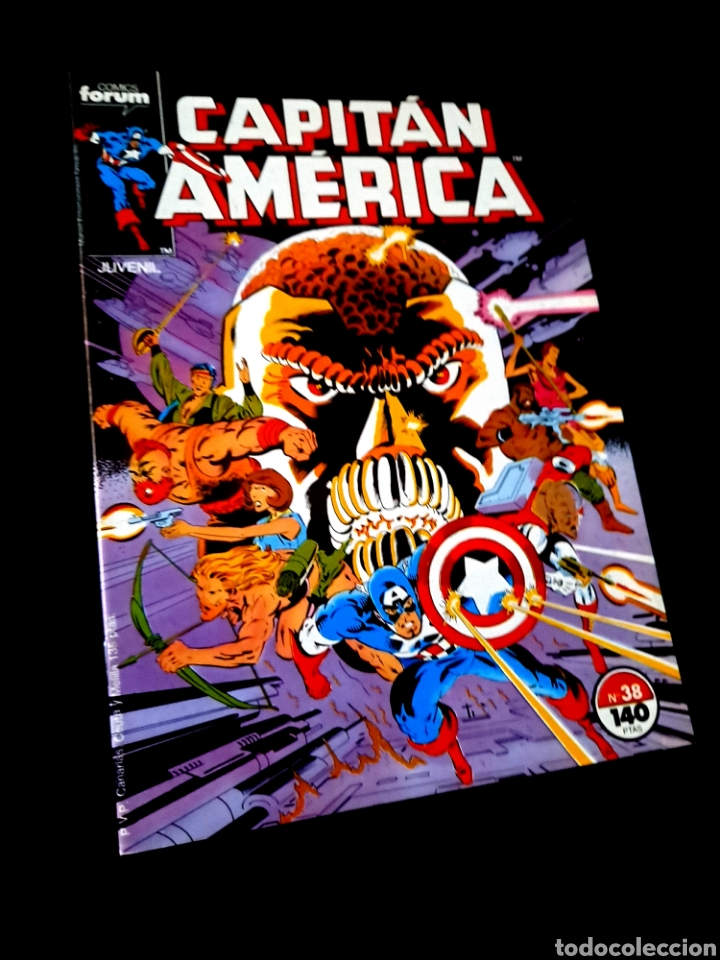 C&oacute;mics: EXCELENTE ESTADO CAPITAN AMERICA 38 MARVEL COMICS FORUM - Foto 1