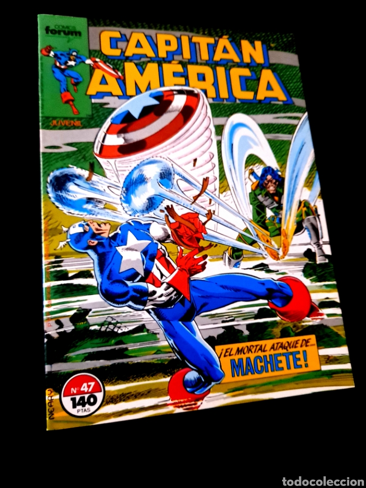 C&oacute;mics: EXCELENTE ESTADO CAPITAN AMERICA 47 MARVEL COMICS FORUM - Foto 1