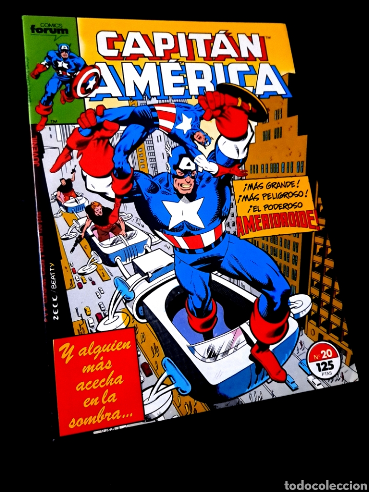 C&oacute;mics: EXCELENTE ESTADO CAPITAN AMERICA 20 MARVEL COMICS FORUM - Foto 1
