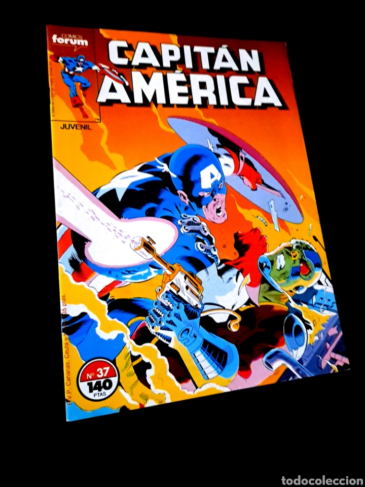 C&oacute;mics: EXCELENTE ESTADO CAPITAN AMERICA 37 MARVEL COMICS FORUM - Foto 1