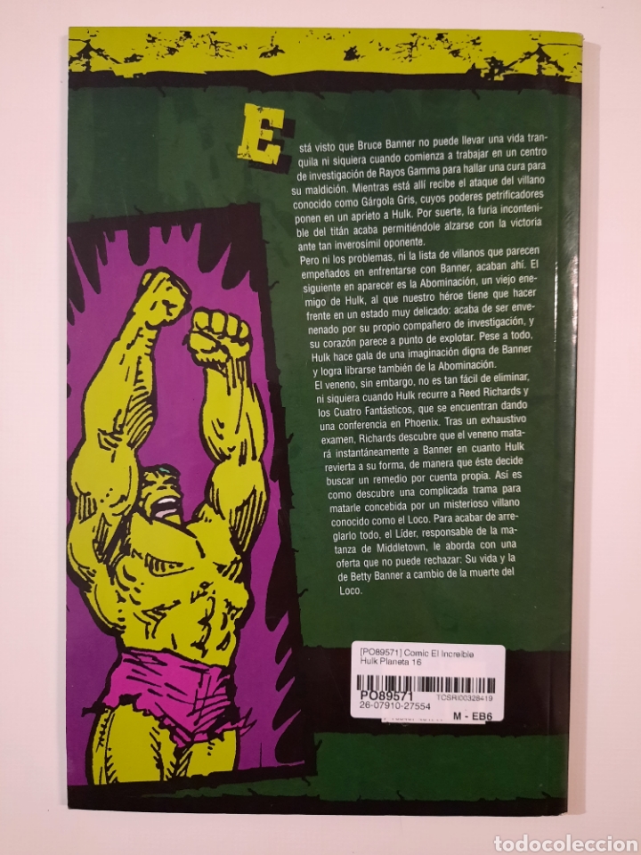 C&oacute;mics: COLECCIONABLE EL INCRE&Iacute;BLE HULK TOMO 16 - MARVEL FORUM - Foto 3