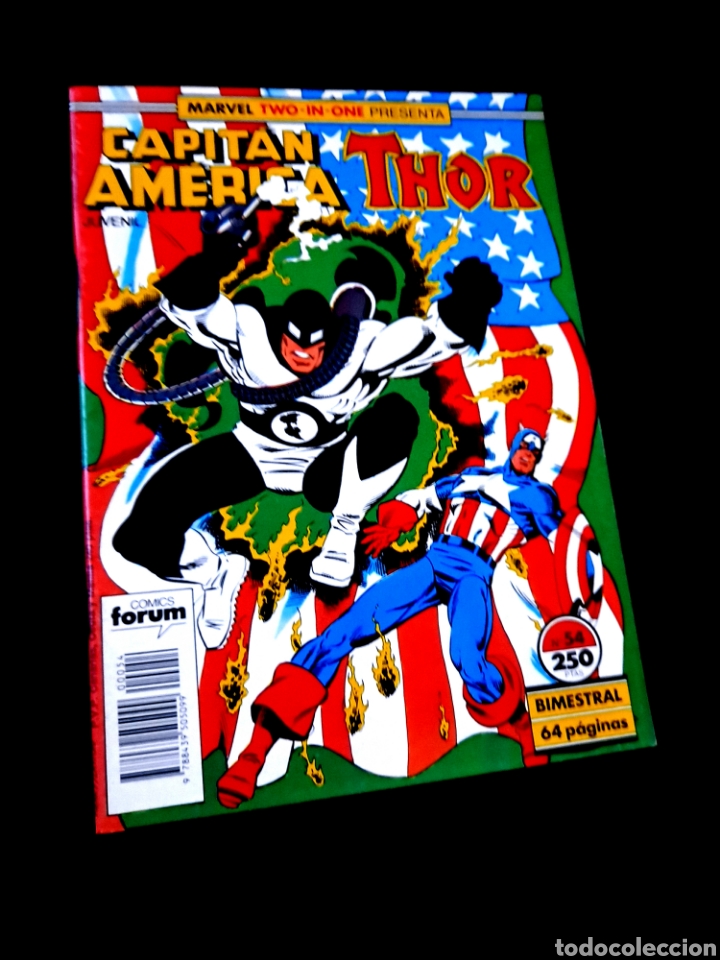 C&oacute;mics: CASI EXCELENTE ESTADO CAPITAN AMERICA 54 COMICS FORUM - Foto 1