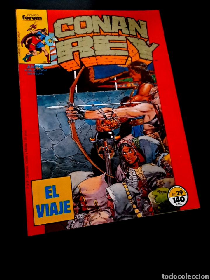 C&oacute;mics: EXCELENTE ESTADO CONAN REY 29 COMICS FORUM - Foto 1