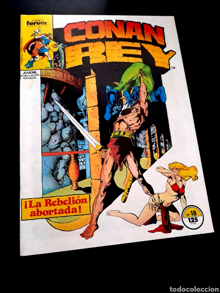 C&oacute;mics: EXCELENTE ESTADO CONAN REY 18 COMICS FORUM - Foto 1