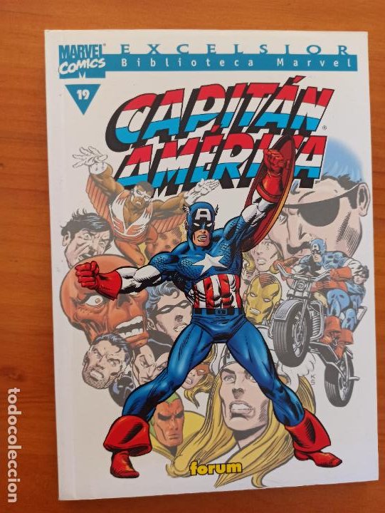 CAPITAN AMERICA Nº 19 - BIBLIOTECA MARVEL - FORUM (7X) (Tebeos y Comics - Forum - Capitán América)