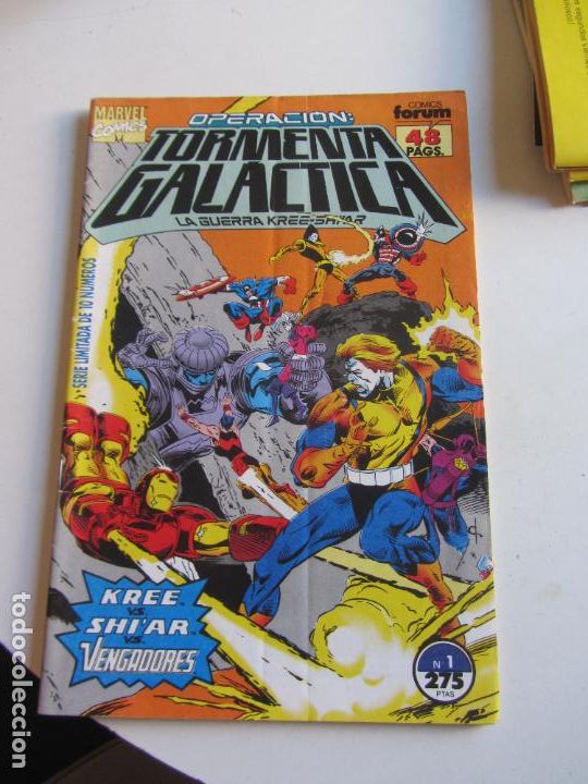 C&oacute;mics: OPERACION TORMENTA GALACTICA N&ordm; 1 GRUENWALD BUEN ESTADO L FORUM LA GUERRA KREE-SHIAR arx58