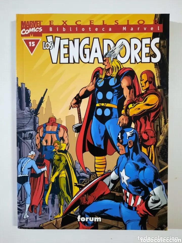 C&oacute;mics: BIBLIOTECA MARVEL VENGADORES 15 - TOMOS MARVEL FORUM - Foto 1
