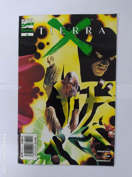 Fumetti: TIERRA X N&ordm; 6. MARVEL COMICS FORUM. TDKC132