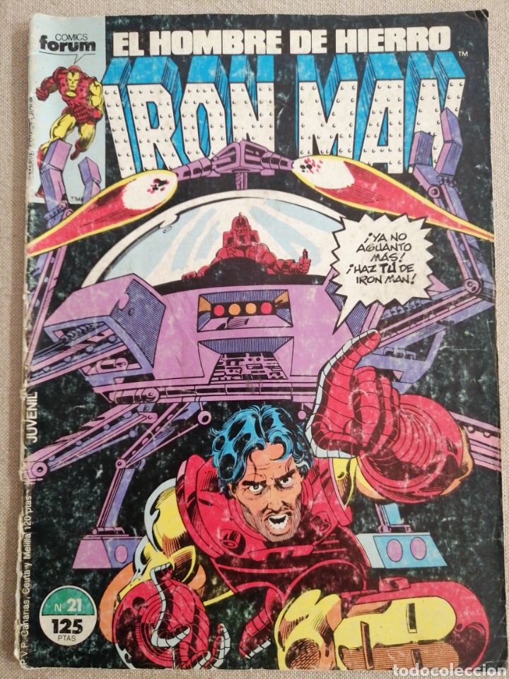 C&oacute;mics: IRON MAN 21 EL HOMBRE DE HIERRO C&Oacute;MICS FORUM MARVEL - Foto 1